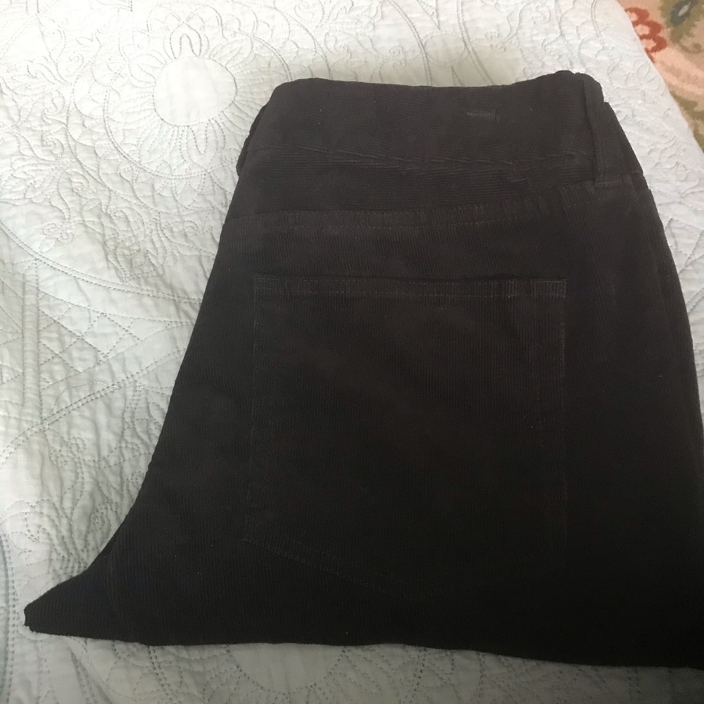 J Crew black corduroy jeans